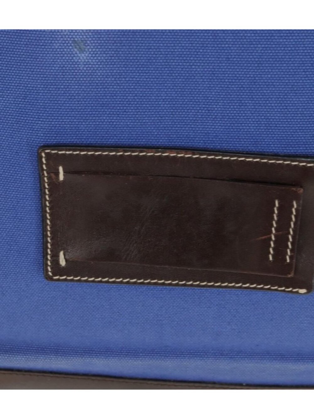 PRADA Backpack Canvas Blue Silver - Picture 3 of 16